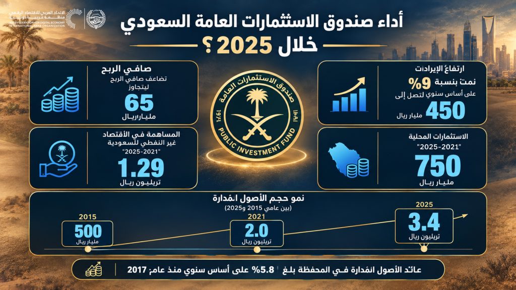 أداء صندوق الاستثمارات العامة السعودي
